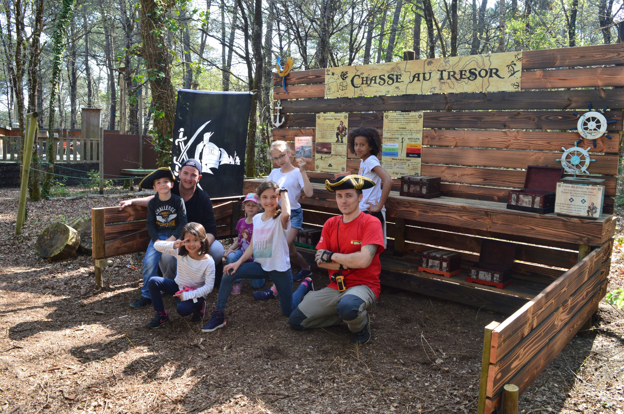 Forêt Adrénaline Carnac_ Chasse au trésor_découverte