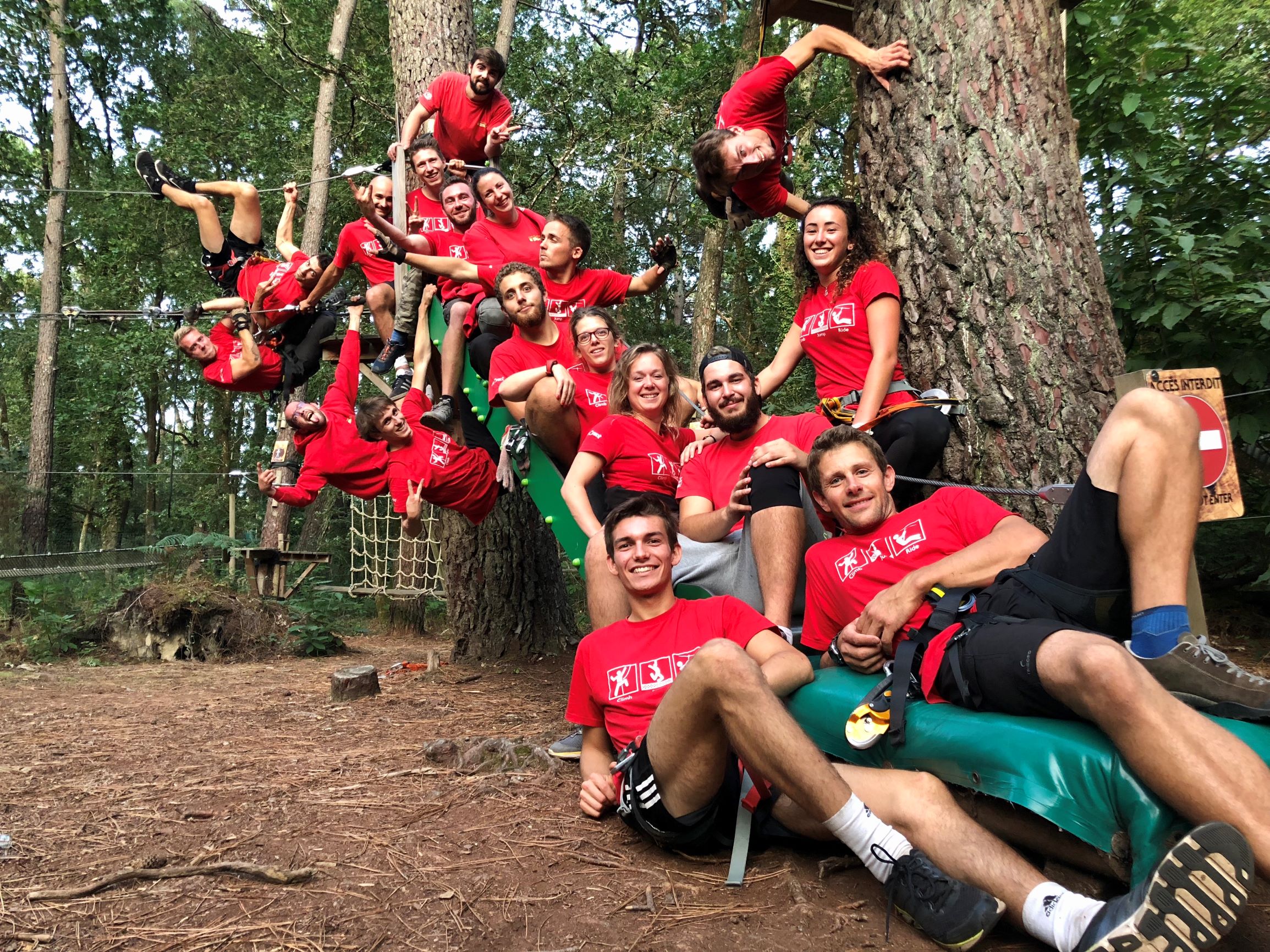 tree climbing safety - staff