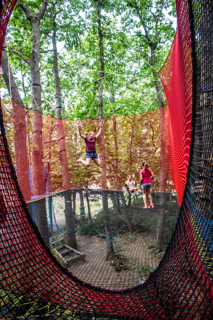 TrampÔforest® activity for the whole family