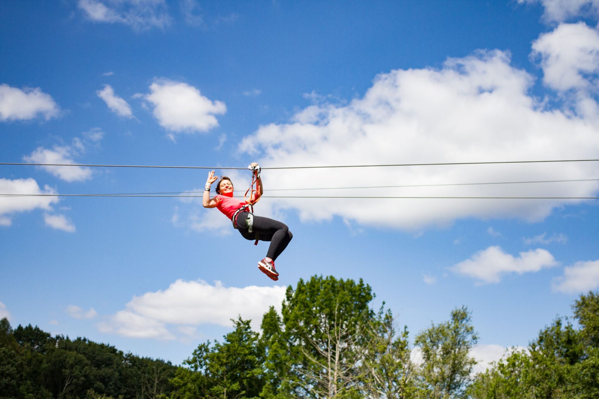 Corsaire Aventure - tyrolienne @ForêtAdrénaline