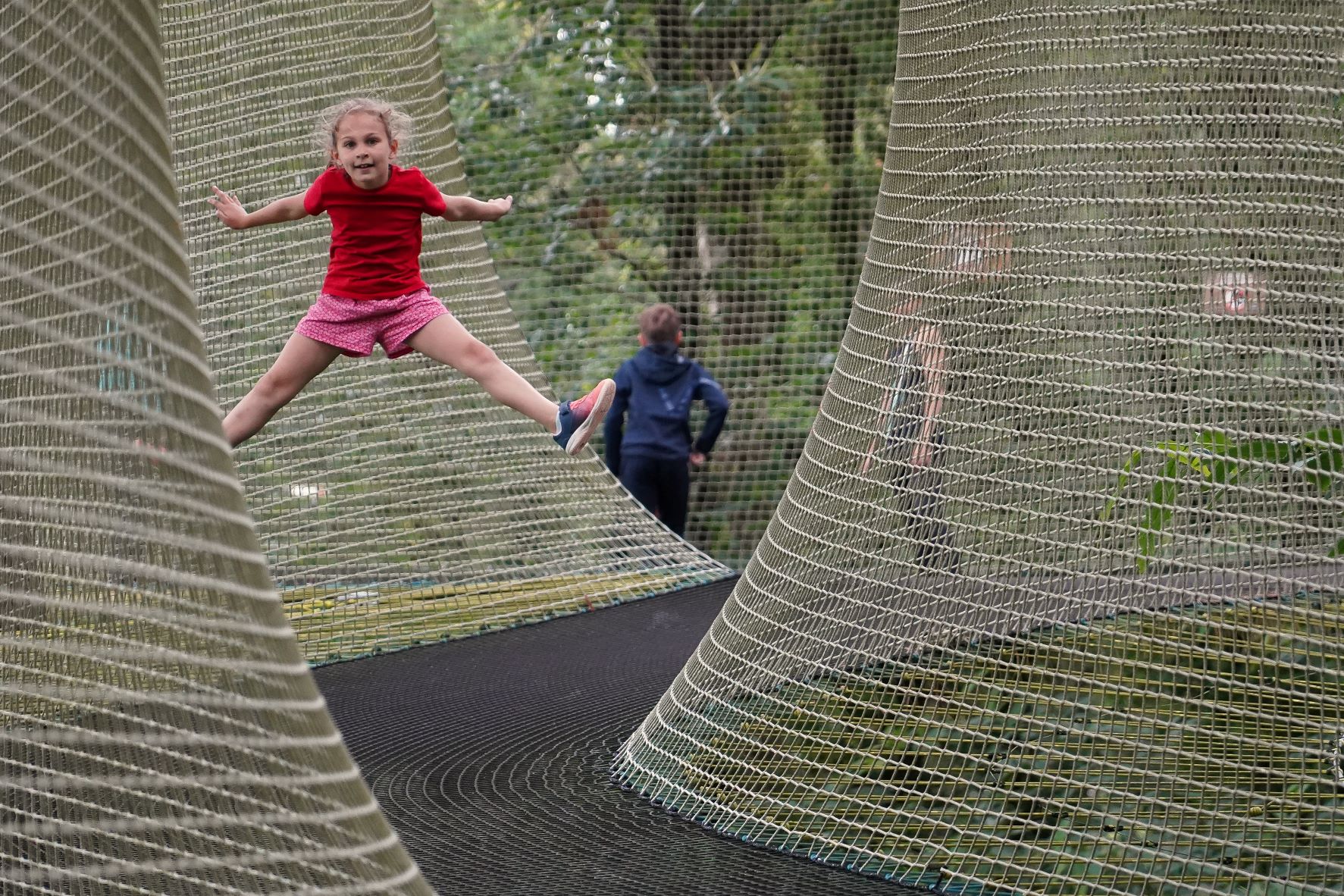 Forêt Adrénaline_TrampÔforest®_ saut vertigineux_@Lemon Prod