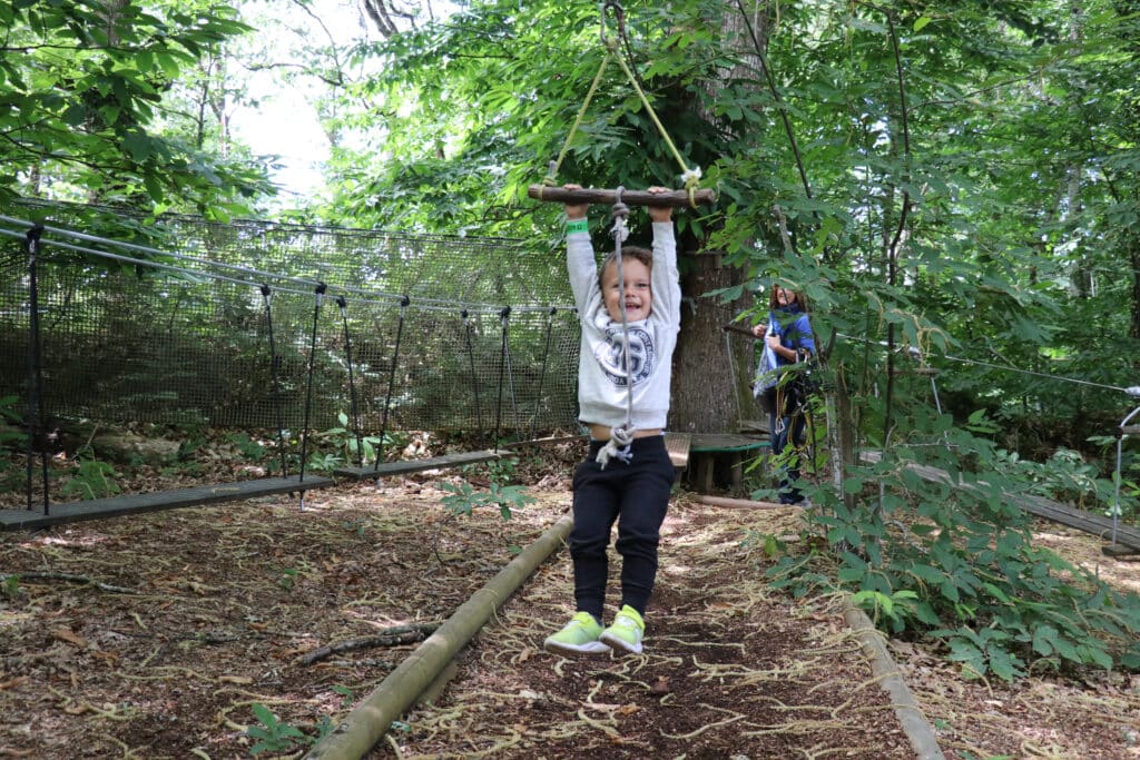 accrobranche morbihan 2-3 ans