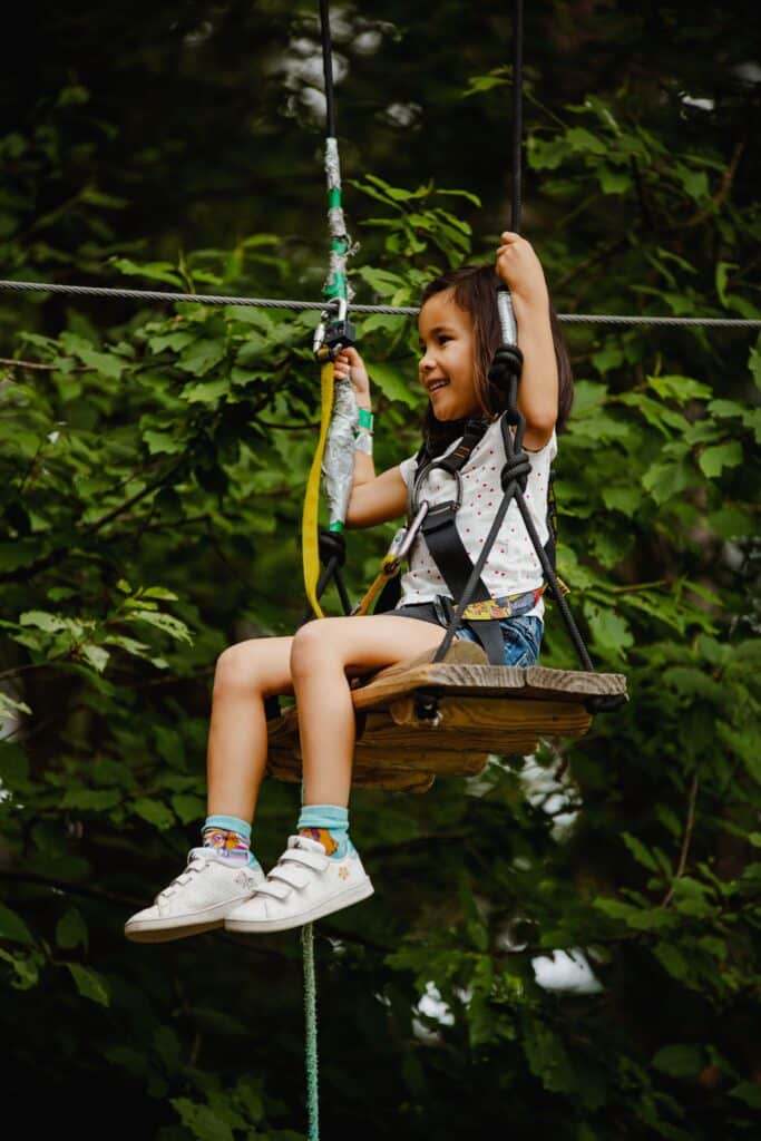 tree climbing from 2 years old