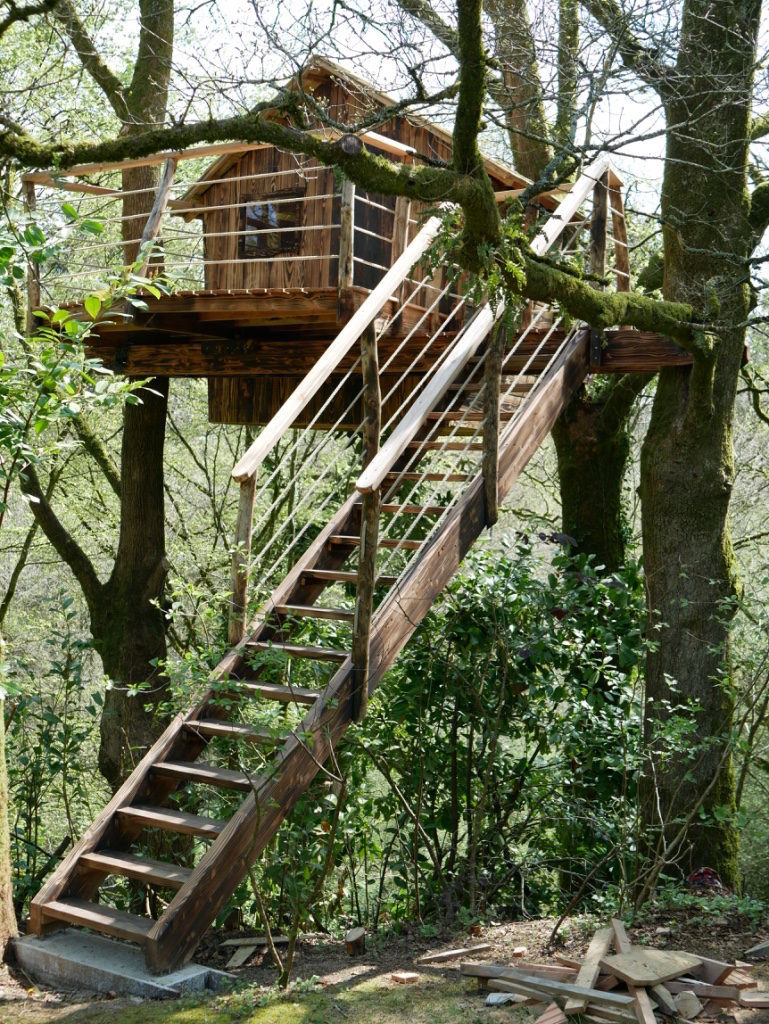 cabane perchée