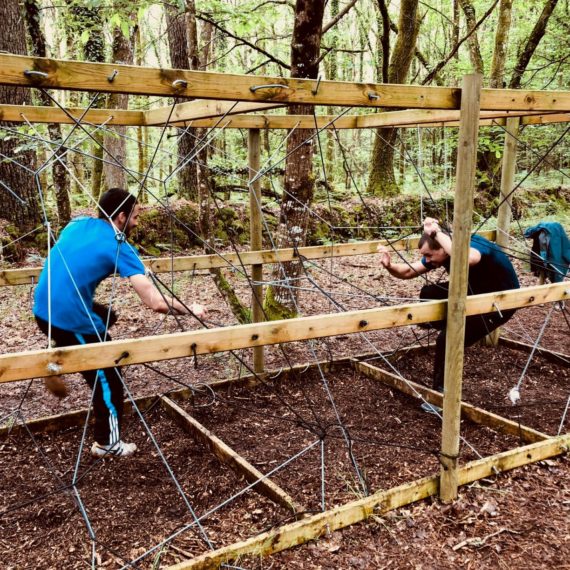 Ateliers et jeux au sol à Forêt Adrénaline