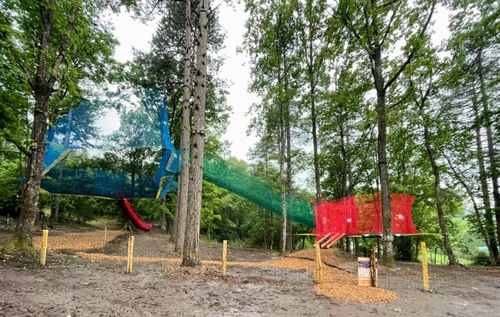 TrampÔforest : Tree Trampolines in Aveyron