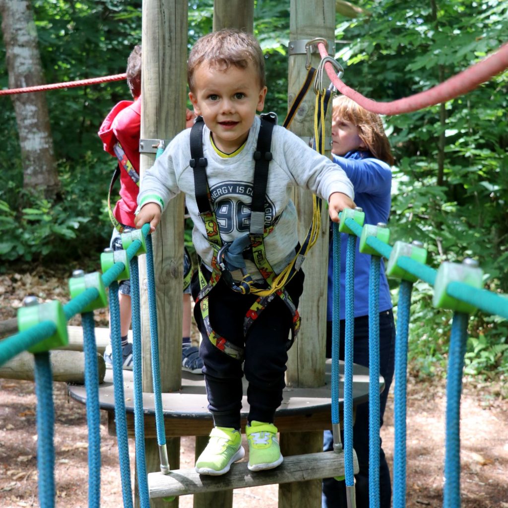 Tree climbing from 2 years old