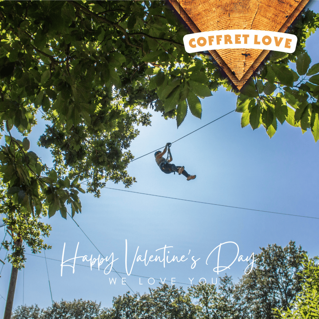 Activité de saint-valentin, Forêt Adrénaline