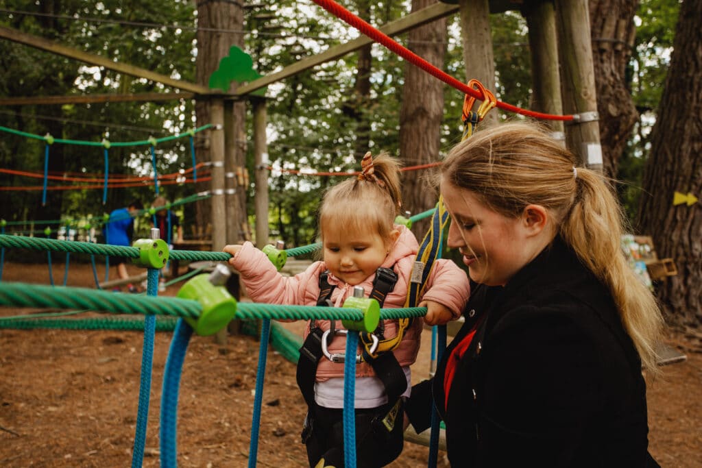 Tree climbing from 2 years old