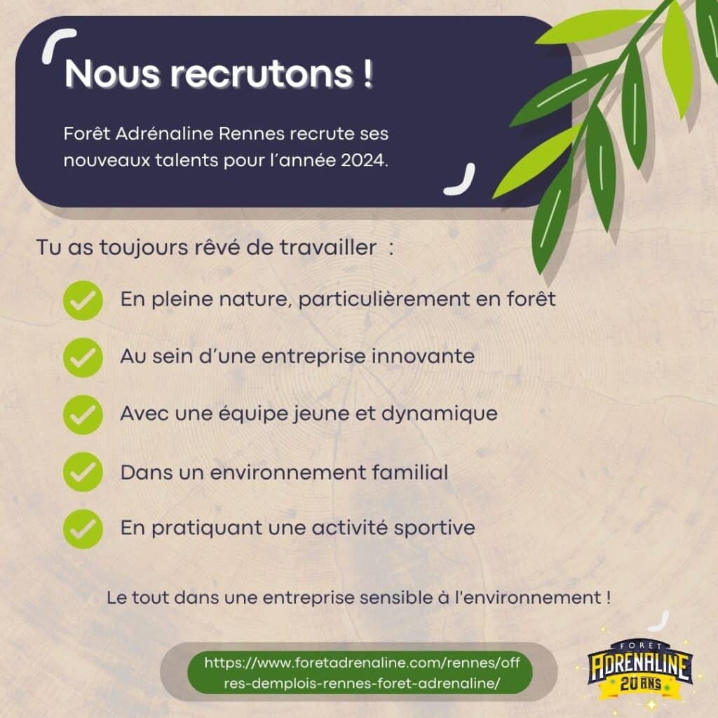 Nous recrutons