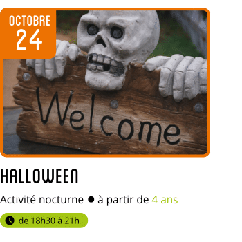 Évènement Halloween Forêt Adrénaline