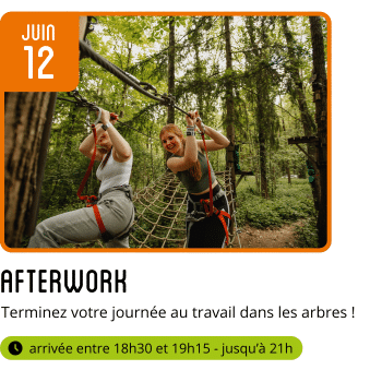Évènement AfterWork Forêt Adrénaline