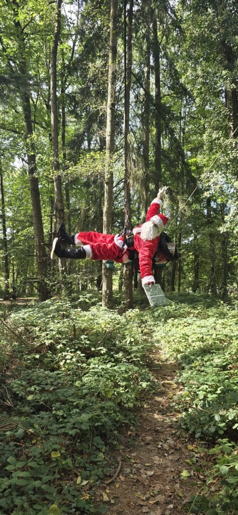Le père Noel Forêt Adrénaline